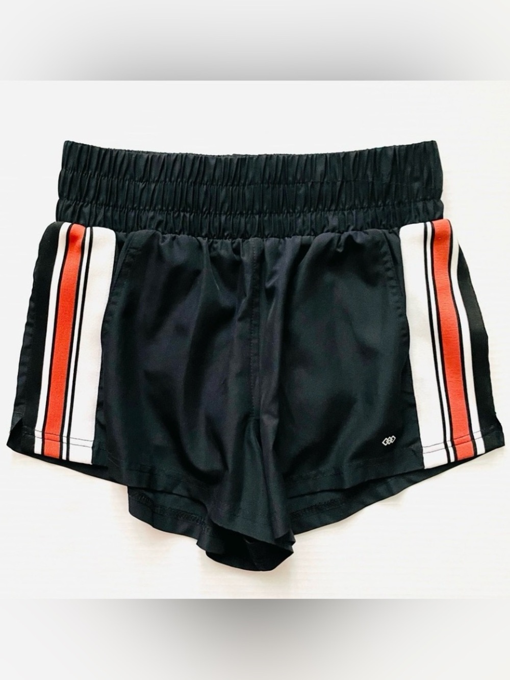 Black Tempo Run Shorts with Side Stripes NWT - Size S